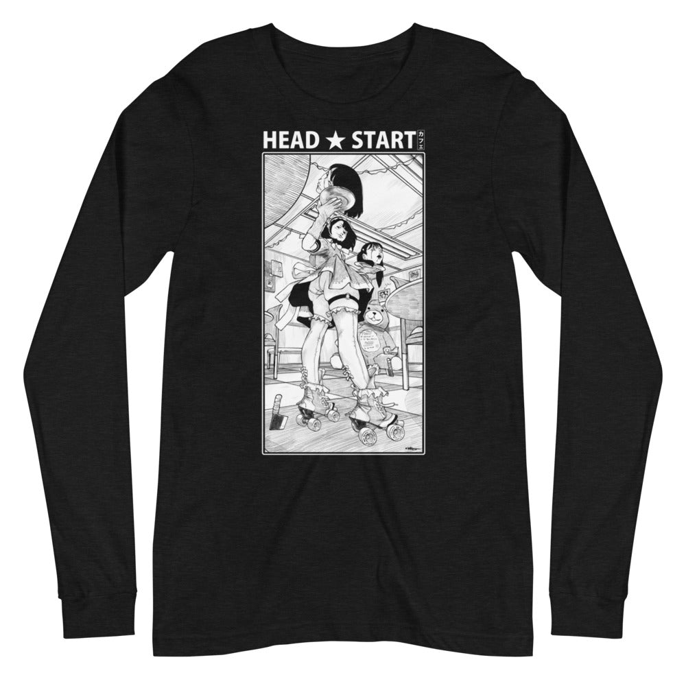 Head-Start Café Unisex Long Sleeve Tee